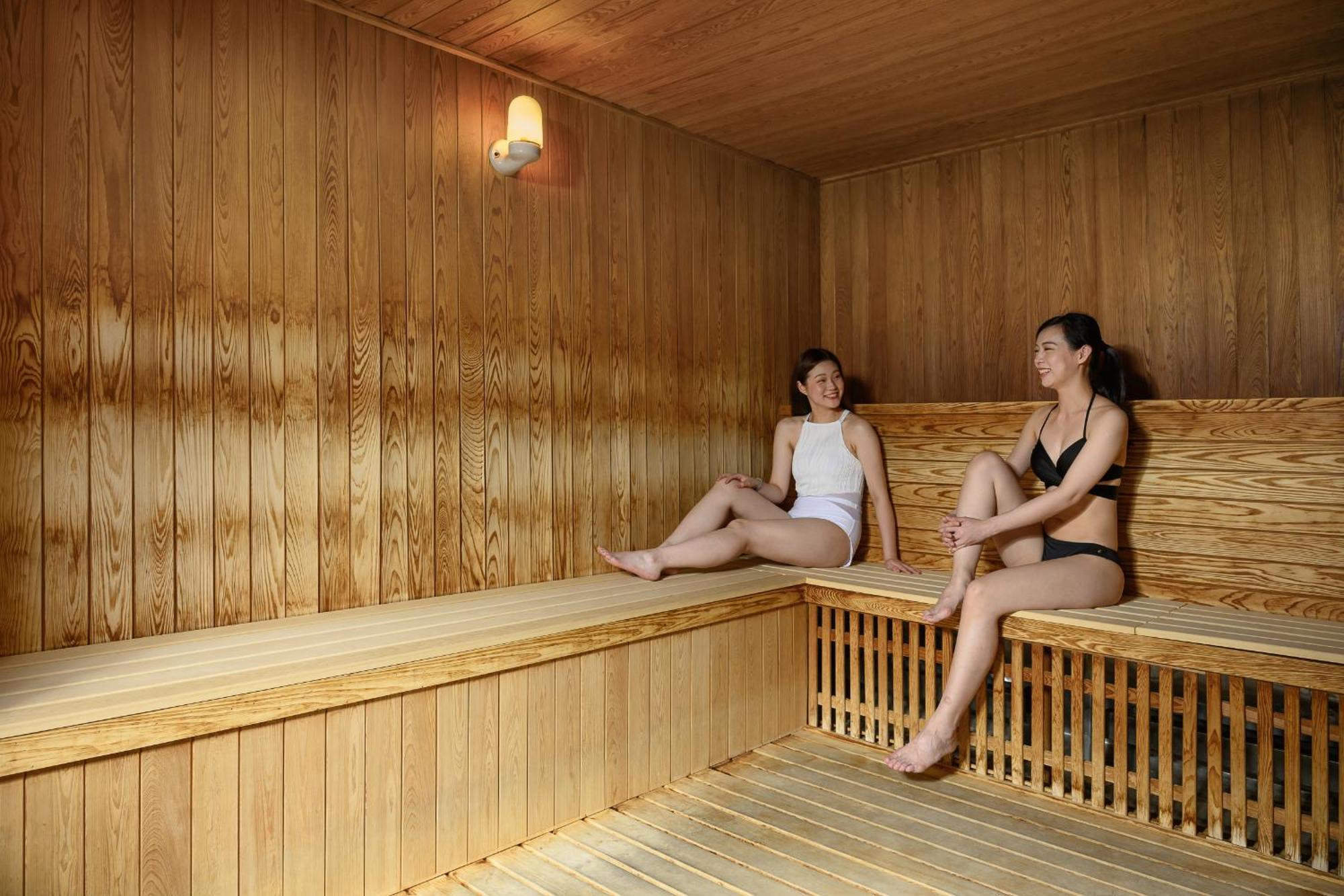 Evergreen Resort Hotel - Jiaosi Ťiao-si Exteriér fotografie Sauna